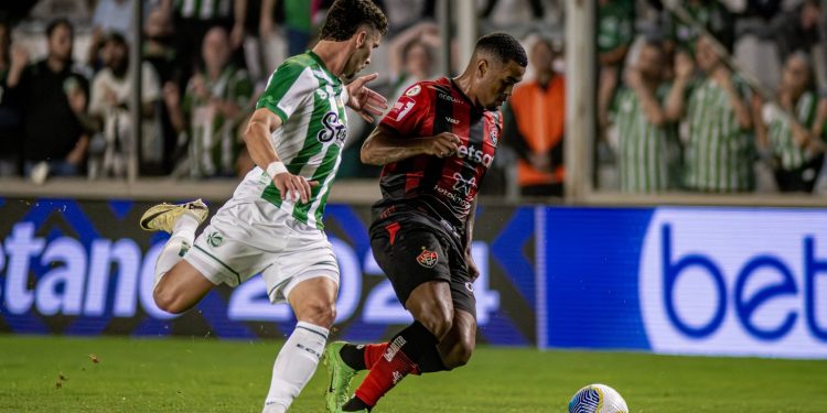Vitória empata com o Juventude e não consegue deixar última colocação da Série A