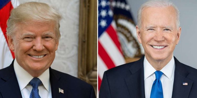 Biden e Trump estão empatados na margem de erro, diz Ipsos
