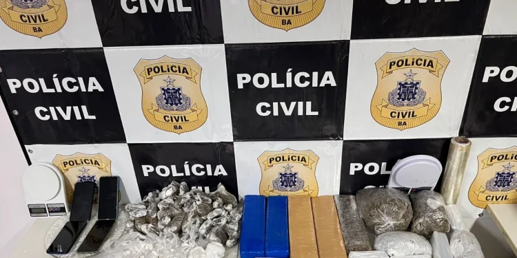 Homem é preso com grande quantidade de drogas em Feira de Santana
