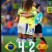 Brasil derrota Espanha e garante lugar na final do futebol feminino