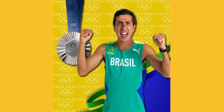 Caio Bonfim é medalha de prata nas Olimpíadas