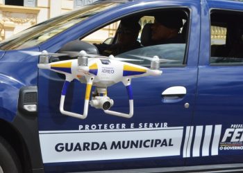 Guarda Municipal vai utilizar drone e câmeras para monitorar o Parque de Exposição