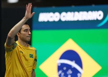 Hugo Calderano fica sem medalha no tênis de mesa