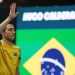 Hugo Calderano fica sem medalha no tênis de mesa