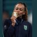 Rebeca é ouro no solo e vira maior medalhista olímpica do Brasil