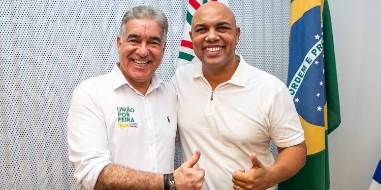 Líder evangélico Sandro Nazireu é anunciado pré-candidato a vice de Zé Neto em Feira