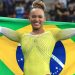 Rebeca Andrade é prata no individual geral na ginástica em Paris