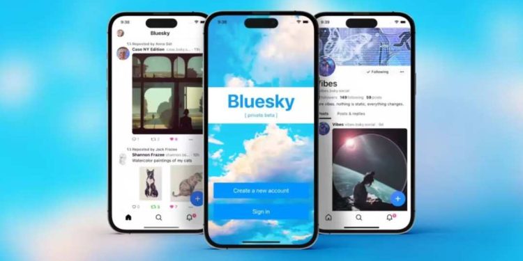 Bluesky bateu 1 milhão de novos usuários após suspensão do X no Brasil