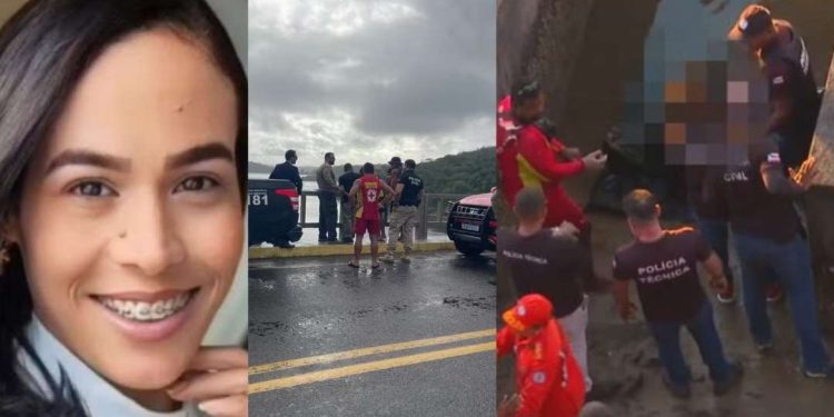 Família confirma que corpo encontrado em mala no rio Jaguaripe é da auxiliar administrativa morta pelo ex-marido