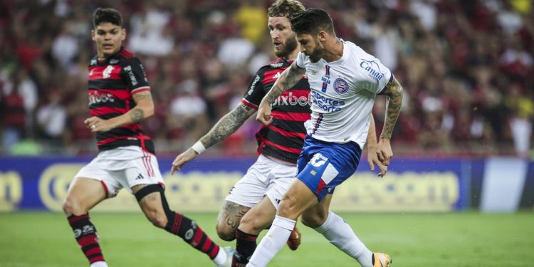 Bahia perde para o Flamengo no Maracanã e está eliminado da Copa do Brasil