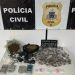 Policiais Civis desarticulam centro de distribuição de drogas em Feira de Santana