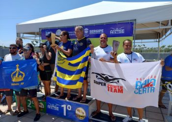 Equipe de natação feirense é destaque na Copa Brasil Master