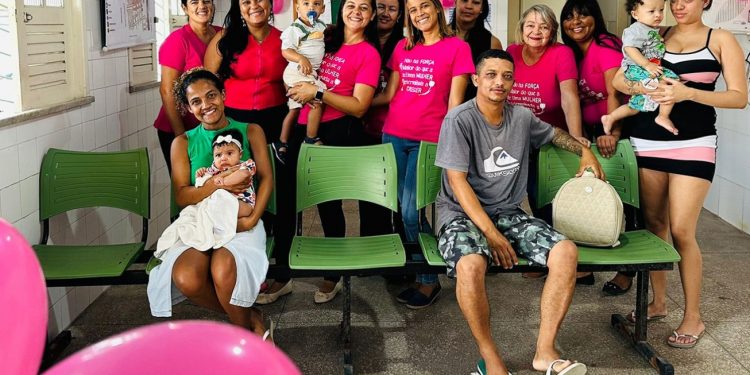 Unidades de Saúde realizam ações especiais do Outubro Rosa e Semana do Bebê