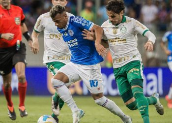 Bahia perde de virada para o Palmeiras na Arena Fonte Nova