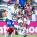 Bahia é goleado pelo São Paulo na Fonte Nova com falha de Marcos Felipe