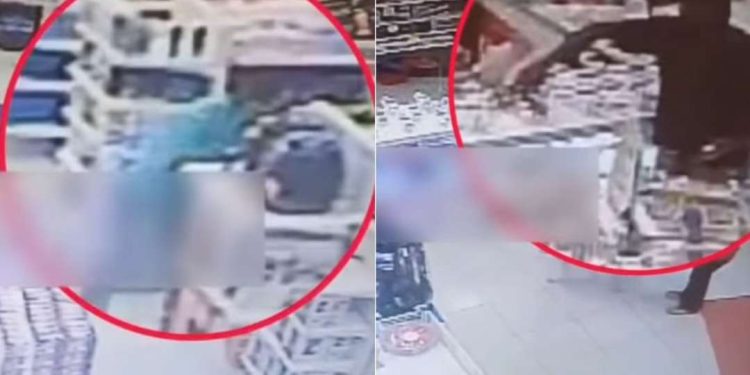 Criminosos assaltam loja de departamento e roubam arma de PM na Bahia