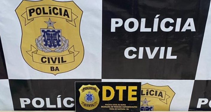 Dois homens são presos em flagrante acusados de tráfico de drogas em Feira de Santana