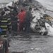 Jatinho ultrapassa a pista do aeroporto de Ubatuba e explode; piloto morreu