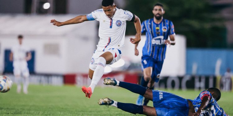 Jacobina empata com o Bahia no último minuto