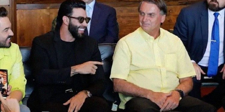Bolsonaro impõe condição para Gusttavo Lima para se filiar ao PL