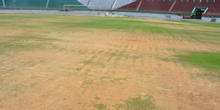 Gramado do Joia da Princesa passará por revitalização para receber partida do Baianão