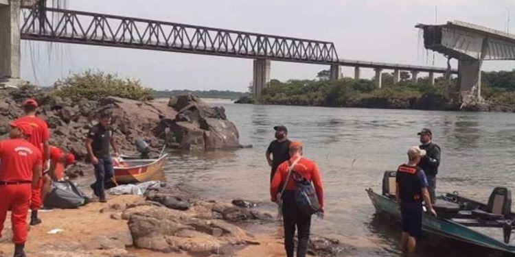 Marinha confirma 14ª morte em desabamento de ponte entre Maranhão e Tocantins