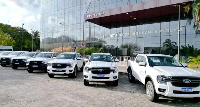 Governo do Estado entrega novas viaturas como parte dos investimentos em Segurança Pública