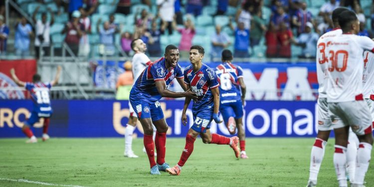 Bahia goleia o América-RN e se isola na liderança do Grupo A da Copa do Nordeste