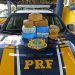 PRF apreende 23,8 kg de cocaína em ônibus na BR-116, em Feira de Santana