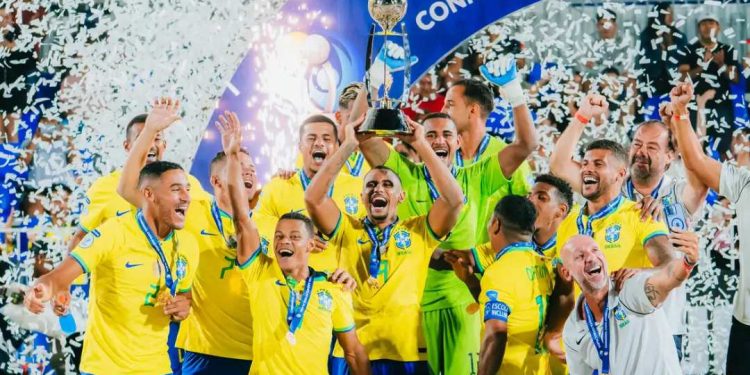 Brasil conquista a Copa América de Beach Soccer pela quarta vez