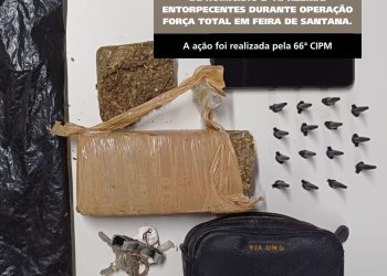 Foragido por homicídio é preso com drogas em UPA de Feira de Santana