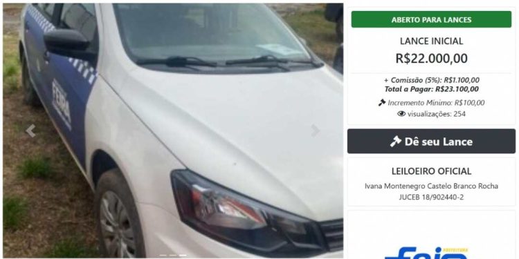 Leilão online 01-2025: retirada dos itens arrematados começa nesta segunda (31)