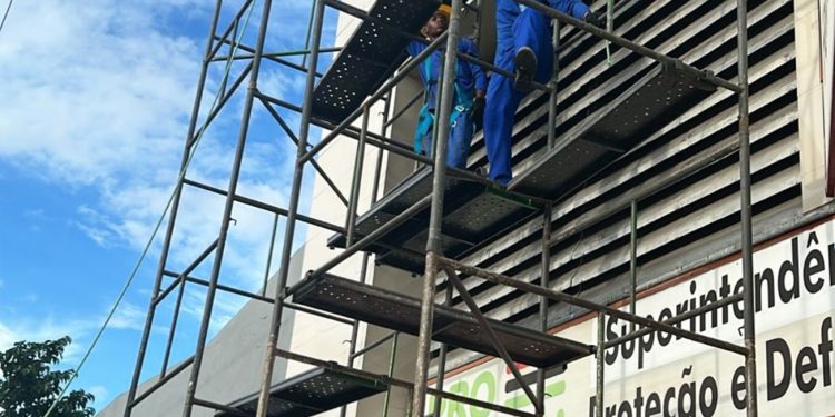 Prédio do Procon passa por reforma, sem prejuízo ao atendimento