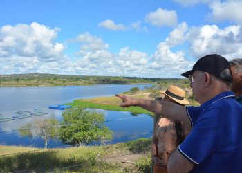 Ipuaçu no mapa da piscicultura: Prefeito visita criatório de tilápia e vislumbra potencial para a região