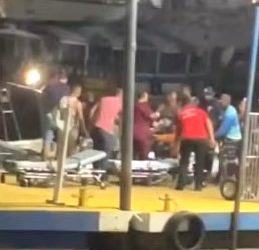 Tragédia: Batida entre lanchas mata turista e fere 14 na Gamboa