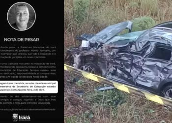 Ex-secretário de Educação de Irará morre em acidente na BA-084