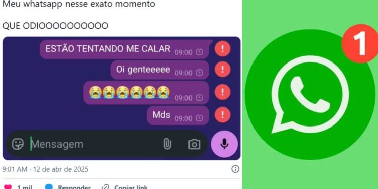 WhatsApp enfrenta instabilidade e usuários reclamam nas redes sociais