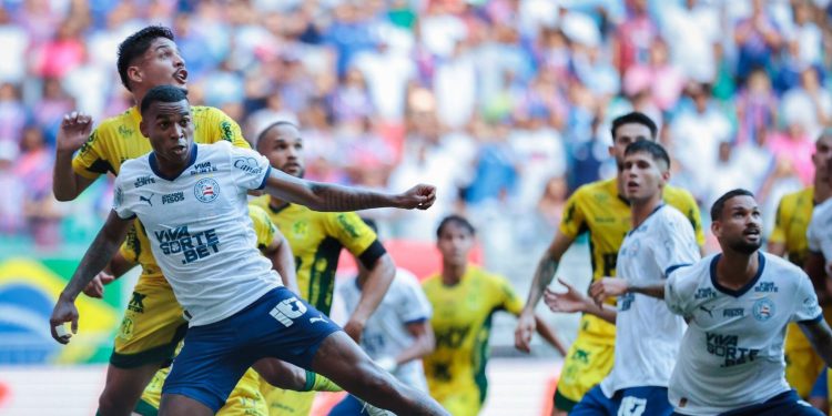 Bahia empata com o Mirassol na Fonte Nova em jogo movimentado pelo Brasileirão