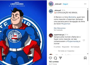 Bahia e Warner Bros. se unem para lançamento do novo filme do Superman