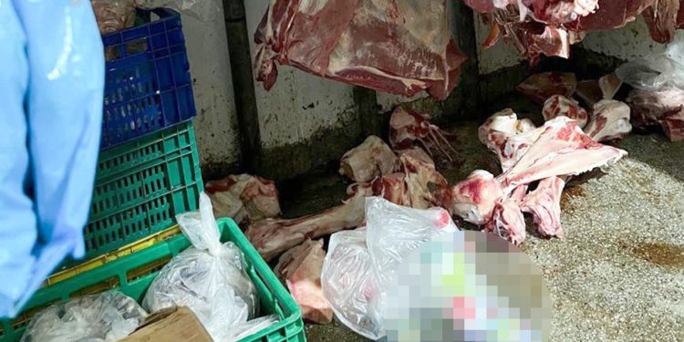 Vigilância Sanitária apreende carnes em condições precárias e interdita açougue