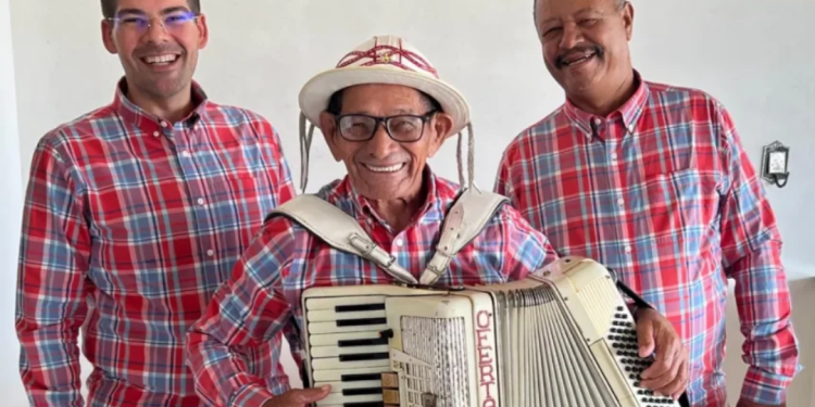 Os Bambas do Nordeste comemoram 50 anos no Festival de Sanfoneiros em Feira de Santana