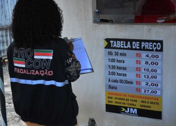 Procon intensifica fiscalização e encontra irregularidades em estacionamentos de Feira de Santana