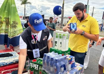 Procon descarta alimentos vencidos no primeiro dia da Micareta de Feira