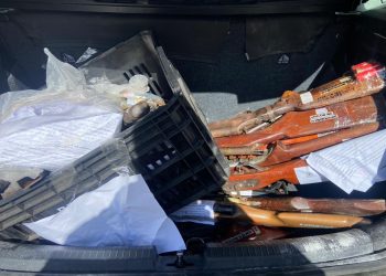 Polícia Civil entrega 180 armas para destruição em Feira de Santana