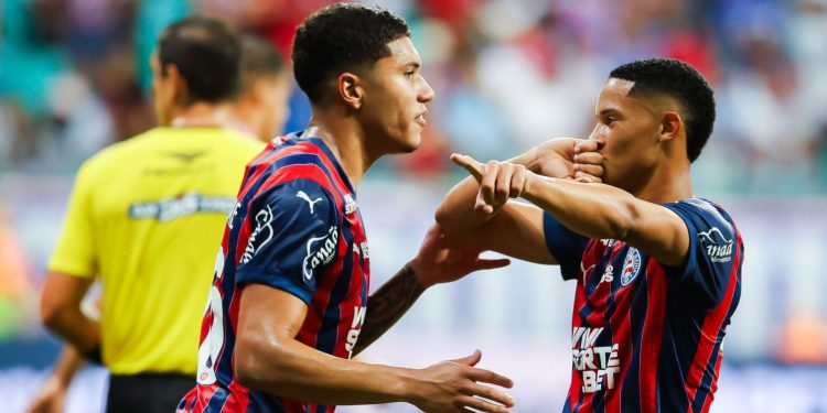 Bahia vira sobre o Náutico na Fonte Nova e garante liderança geral da Copa do Nordeste