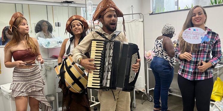 Festejos juninos levam alegria, música e acolhimento às unidades de saúde de Feira de Santana