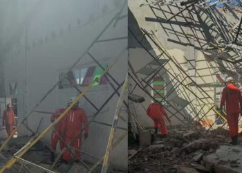 Teto de igreja desaba na Bahia e deixa 14 feridos durante obra de requalificação