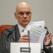 Moraes afirma que Eduardo Bolsonaro intensificou ataques ao STF após tornozeleira no pai