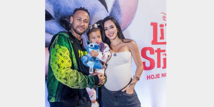 Nasce Mel, segunda filha de Neymar Jr. com Bruna Biancardi
