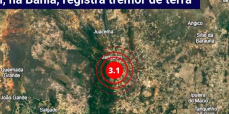Tremor de terra assusta moradores no interior da Bahia